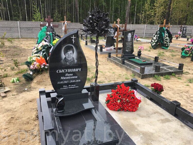 Благоустройство на кладбище